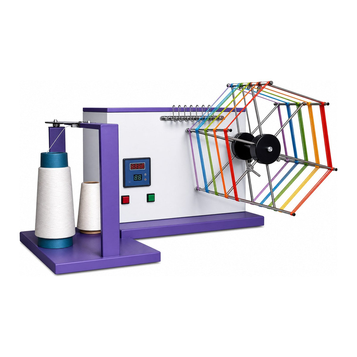Texmart wrap reel yarn reeling machine for count testing